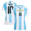 Camiseta de fútbol Argentina Messi 10 Primera Equipación 2024 - Mujer